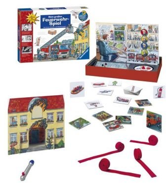 Ravensburger 242306 Mein großes Feuerwehrspiel book