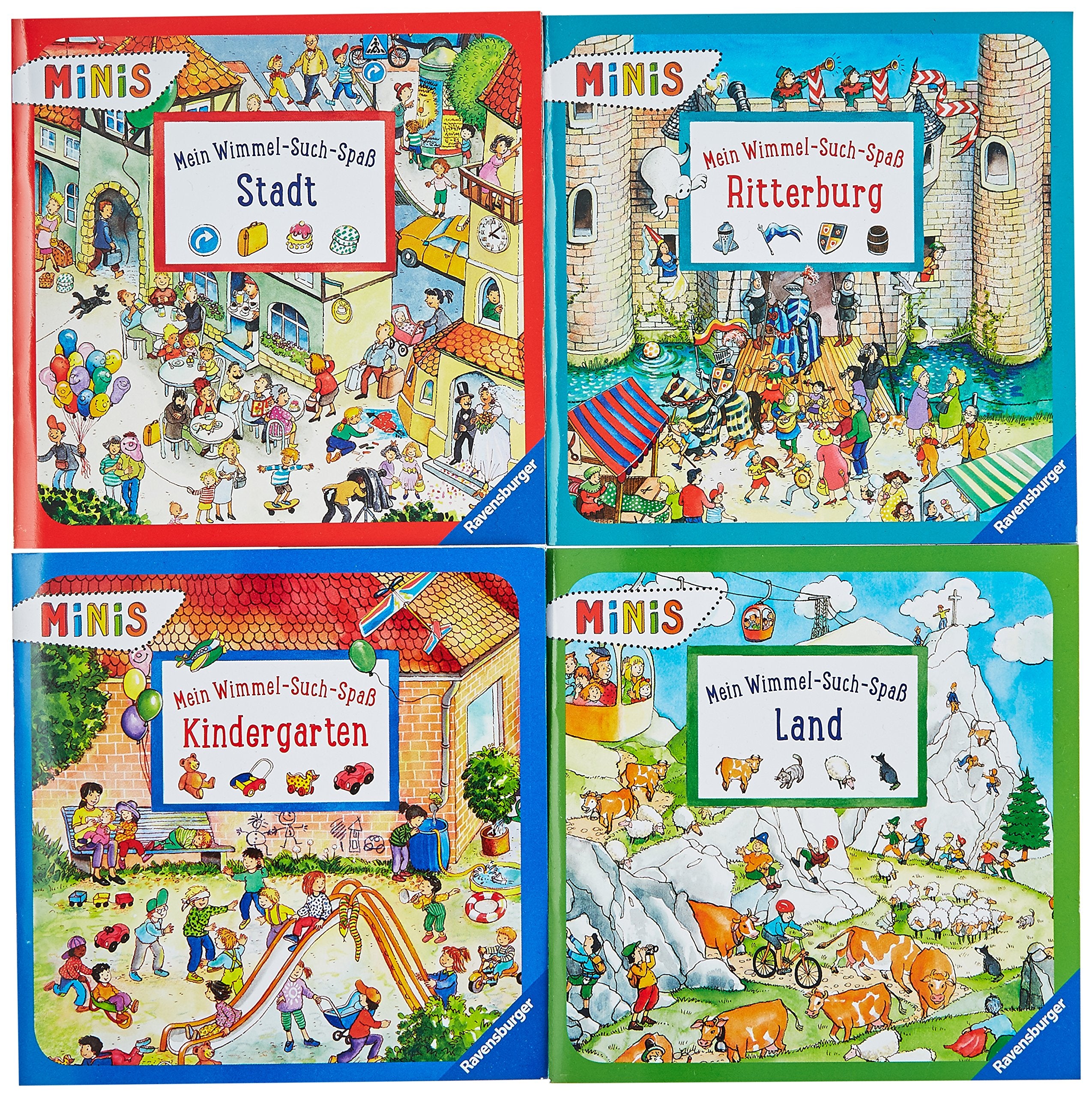 Verkaufs-Kassette "Ravensburger Minis 104 - Mein Wimmel-Such-Spaß" Children's books