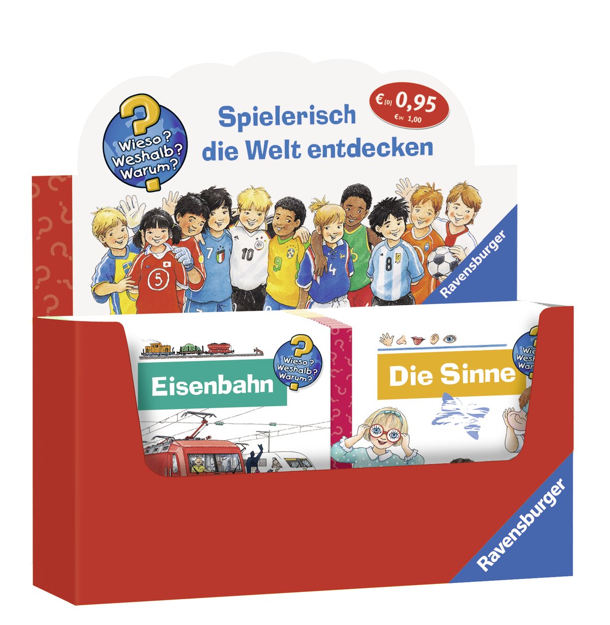 Ravensburger Mini-Bilderspaß Spielerisch die Welt entdecken, Verkaufskassette Children's books