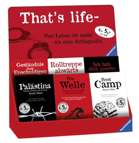 Sortiment "That's life - Das Leben ist mehr als eine Schlagzeile": Geständis einer Unschuldigen / Palästina - Träume zwischen den Fronten / Ich hab ... Dennis Gansel und Peter Thorwarth / Boot Camp Fantasy & Sci-Fi