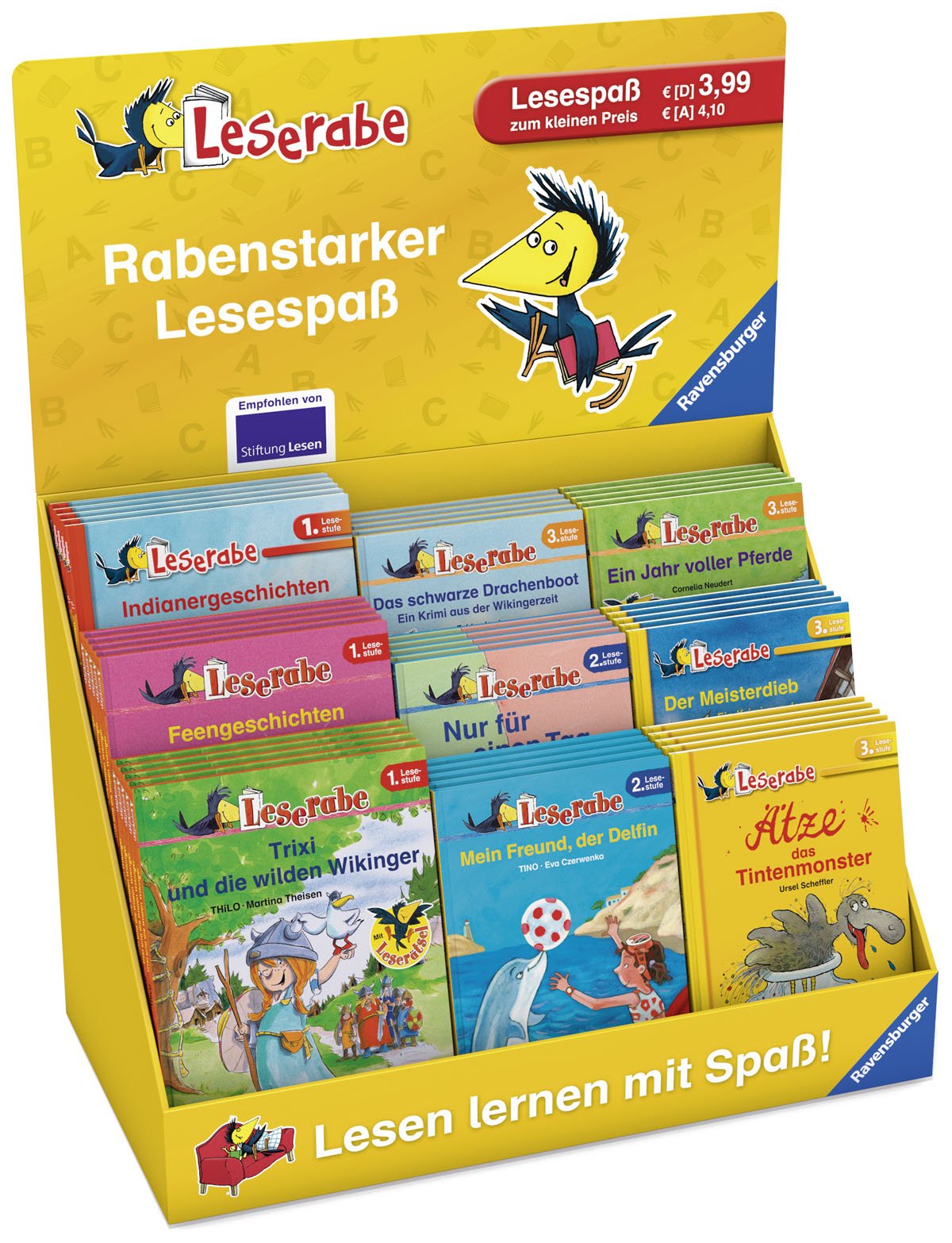 Verkaufs-Kassette "Leserabe Broschurausgaben" Books