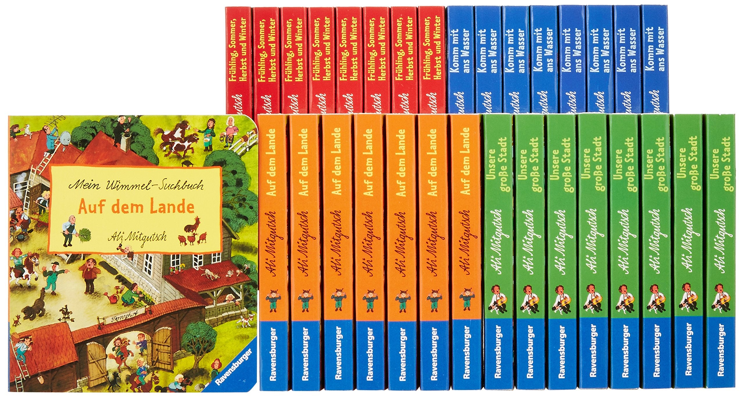 Verkaufs-Kassette Mitgutsch "Mein original Wimmel-Suchbuch" book