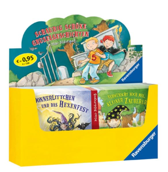 Ravensburger-Mini-Bilderspaß 48, Schaurig schöne Gruselgeschichten, Verkaufskassette Children's books