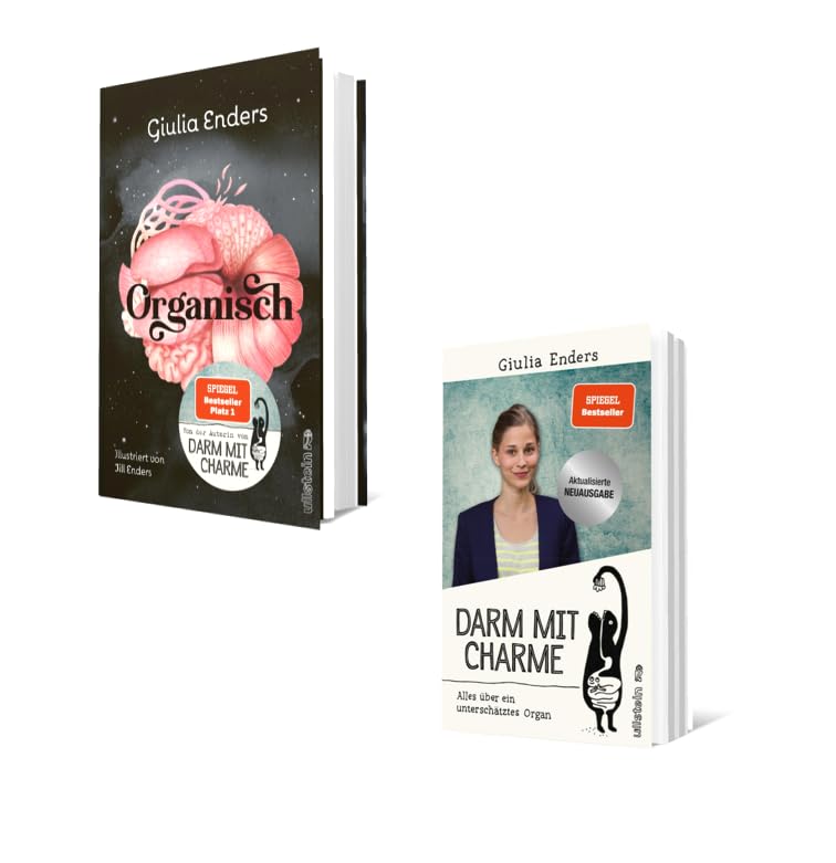 Giulia Enders 2er Buchset Darm mit Charme & Organisch | Sachbuch Gesundheit & Medizin | inkl. exklusivem Postkarten-Set | Bestseller über Darm, Organe & Körperfunktionen – Erscheinung: 28.08.2025 Contemporary Romance