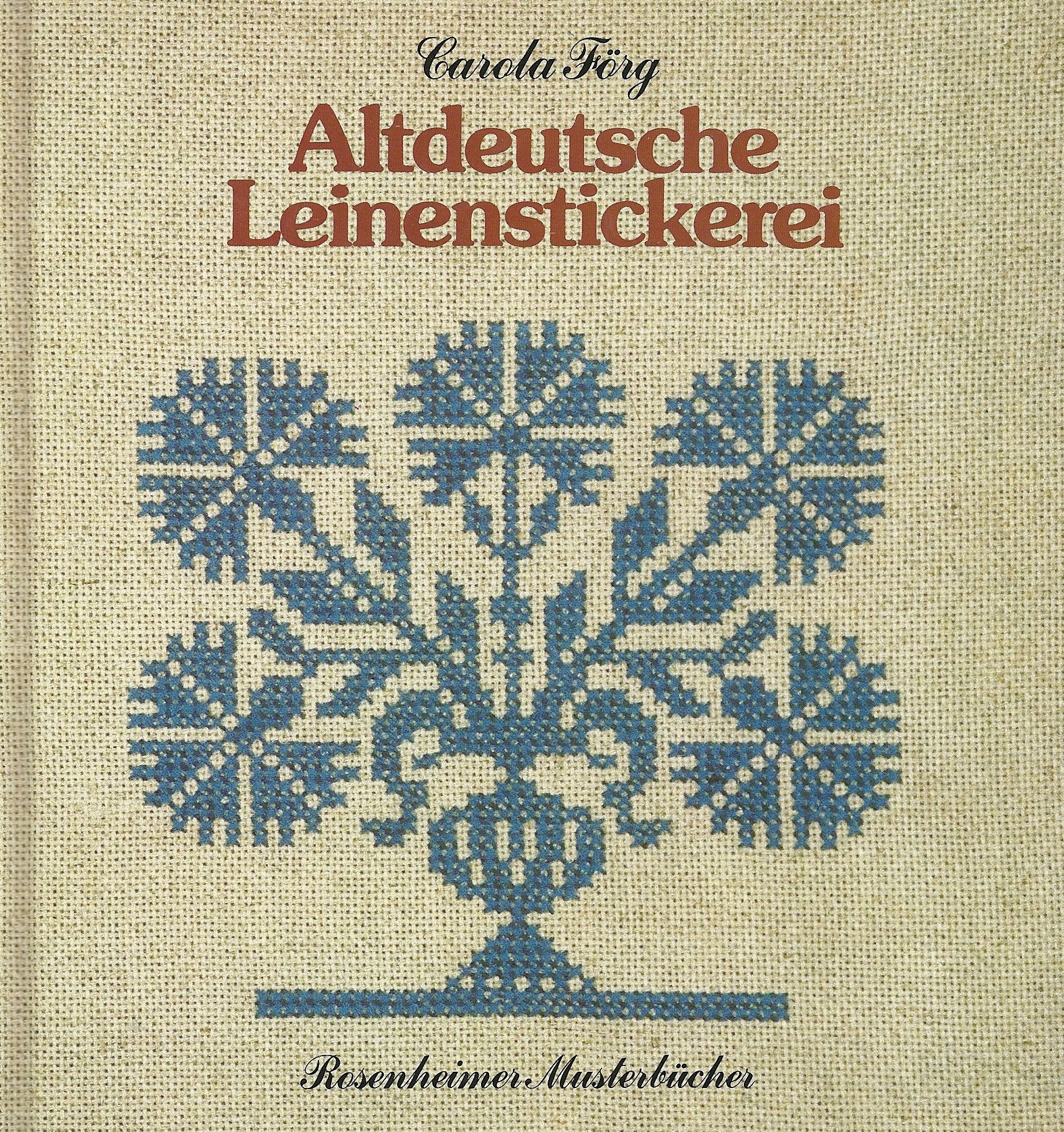 Altdeutsche Leinenstickerei, Bd.1 Hobbies & Crafts Books