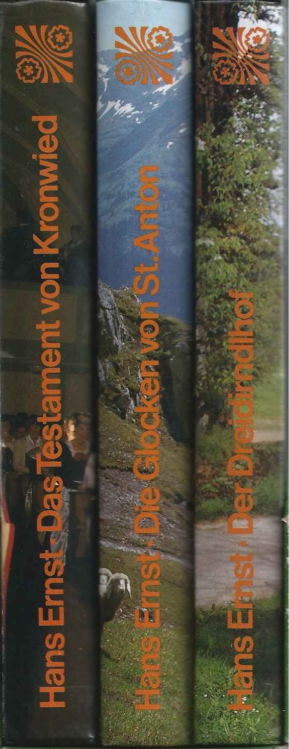 Jubiläumskassette. Der Dreidirndlhof / Die Glocken von St. Anton / Da s Testament von Kronwied. Drei seiner schönsten Romane Books