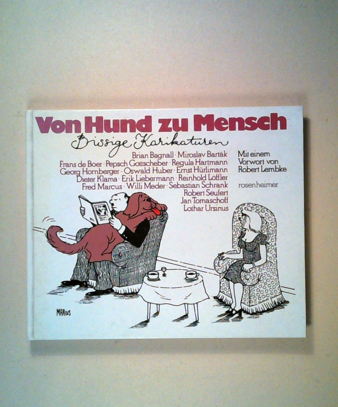 Von Hund zu Mensch. Bissige Karikaturen Books