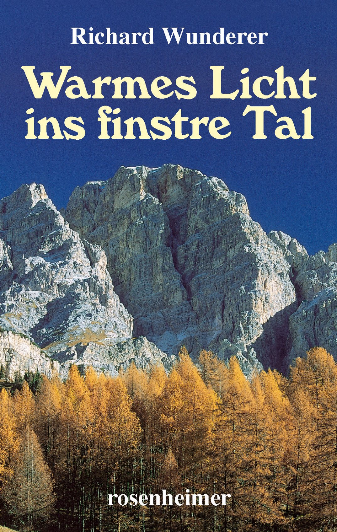Warmes Licht ins finstre Tal: Roman Fiction