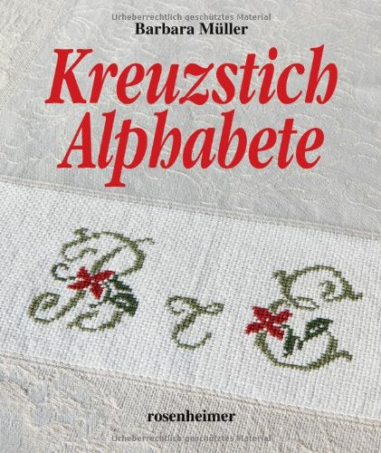 Kreuzstich Alphabete Books