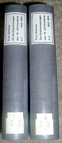 Die Briefsammlungen des 19. Jahrhunderts 1815 - 1915: Bibliographie der Briefausgaben und Gesamtregister der Briefschreiber und Briefempfänger (Repertorien zur deutschen Literaturgeschichte) Natural Sciences
