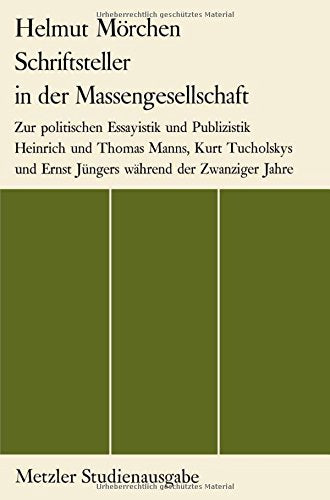 Schriftsteller in der Massengesellschaft Books
