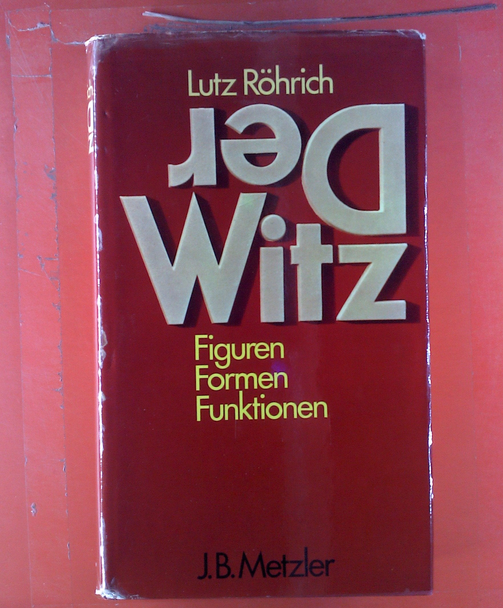 Der Witz. Figuren, Formen, Funktionen Psychology