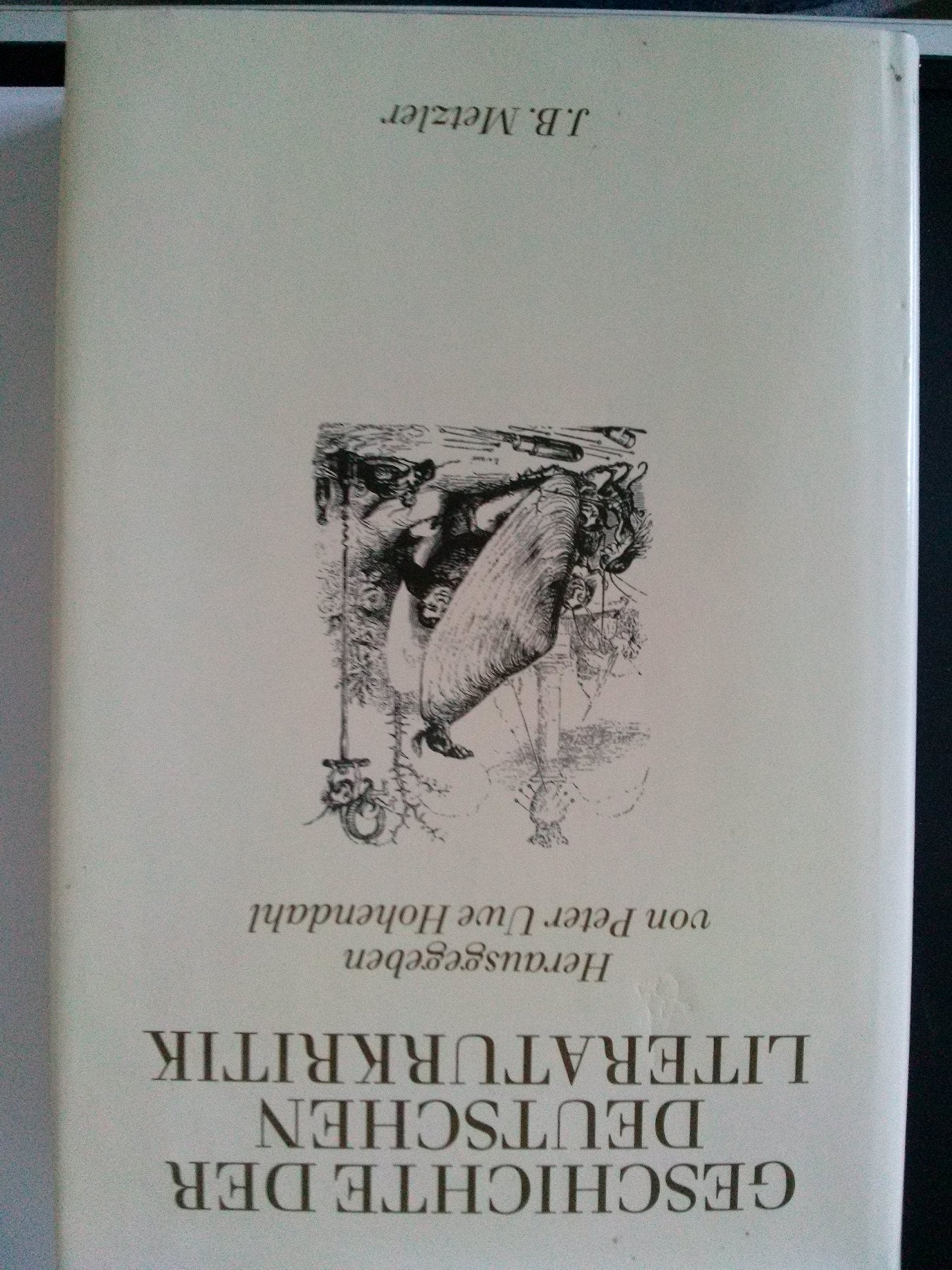 Geschichte der deutschen Literaturkritik (1730-1980) Books