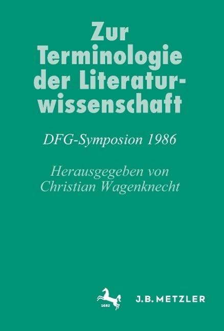 Zur Terminologie der Literaturwissenschaft Contemporary literature