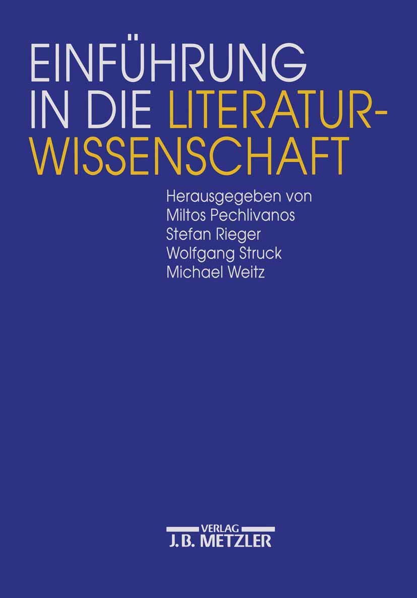 Einführung in die Literaturwissenschaft Contemporary literature