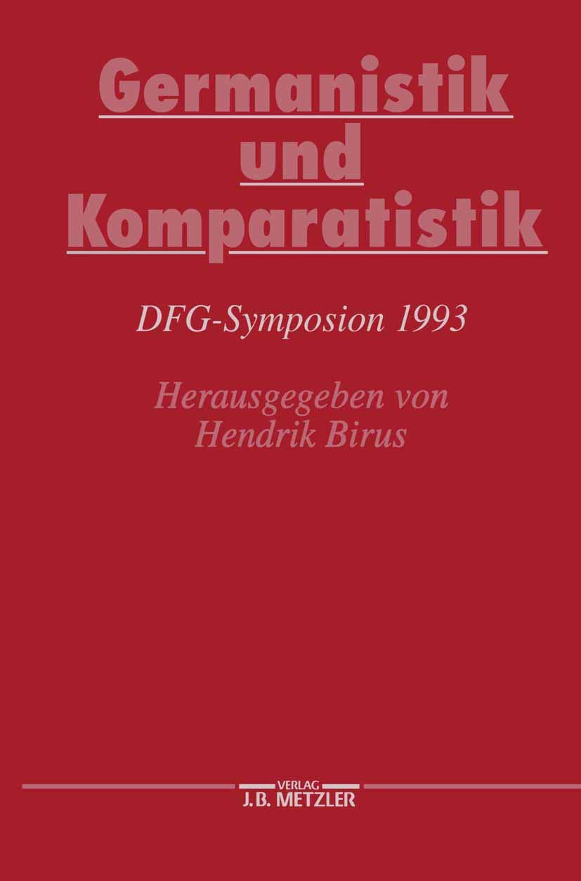 Product Image: Germanistik und Komparatistik