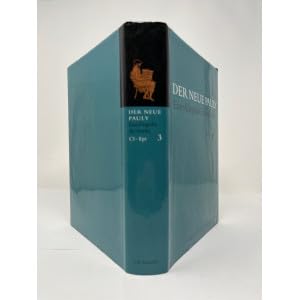 Der neue Pauly, Bd. 3: Altertum. Cl - Epi. Pflichtfortsetzung Natural Sciences
