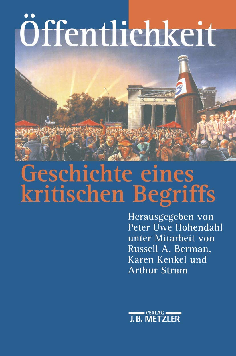 Product Image: Öffentlichkeit - Geschichte eines kritischen Begriffs