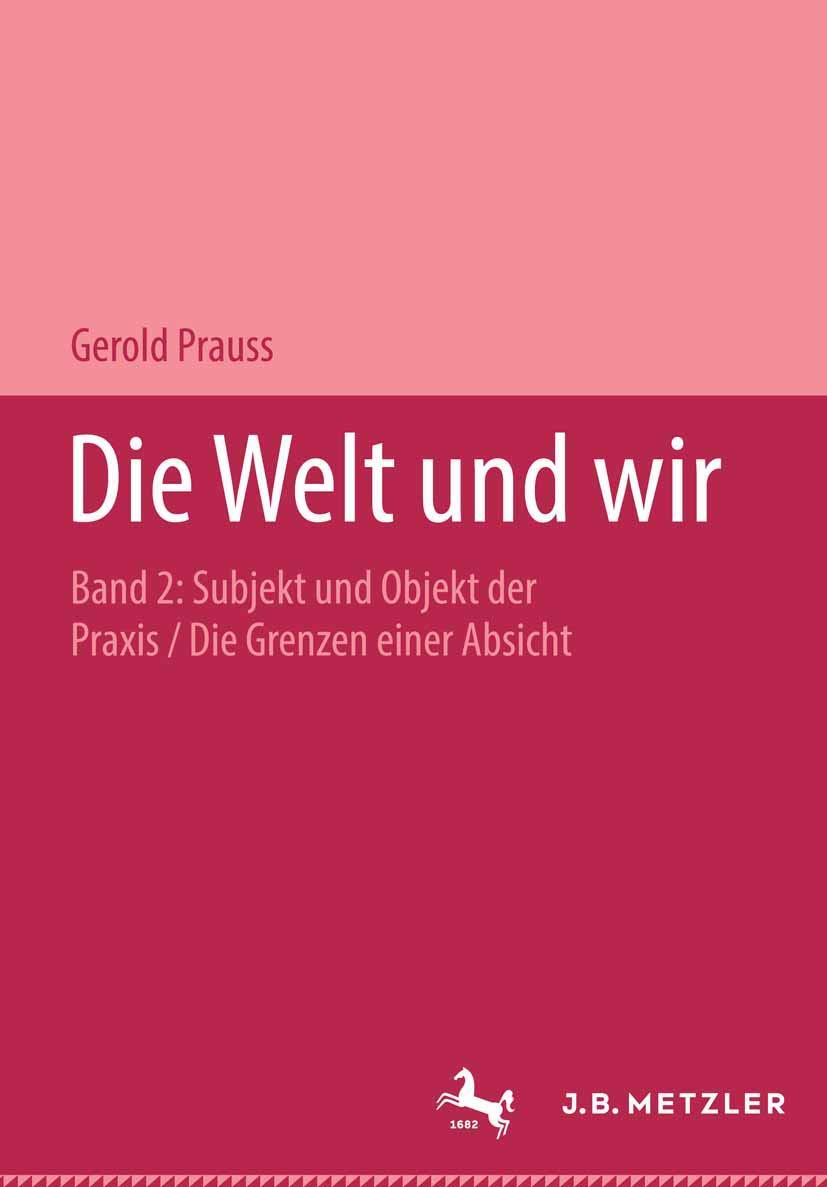 Die Welt und wir Philosophy Books