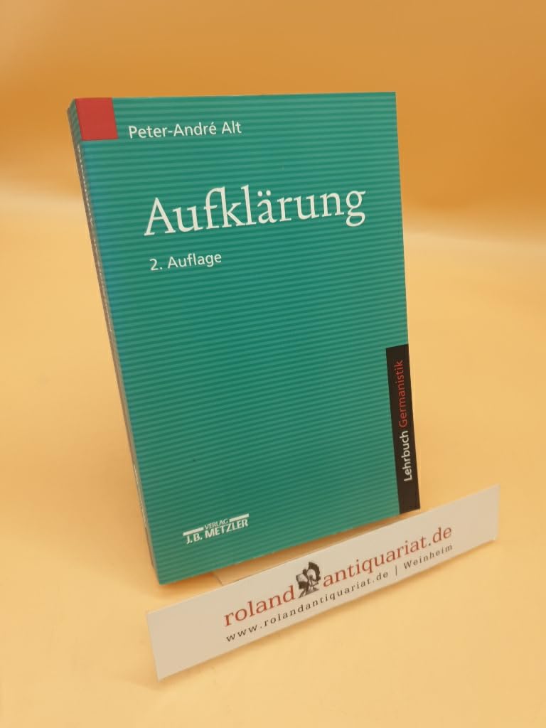 Product Image: Aufklärung: Lehrbuch Germanistik