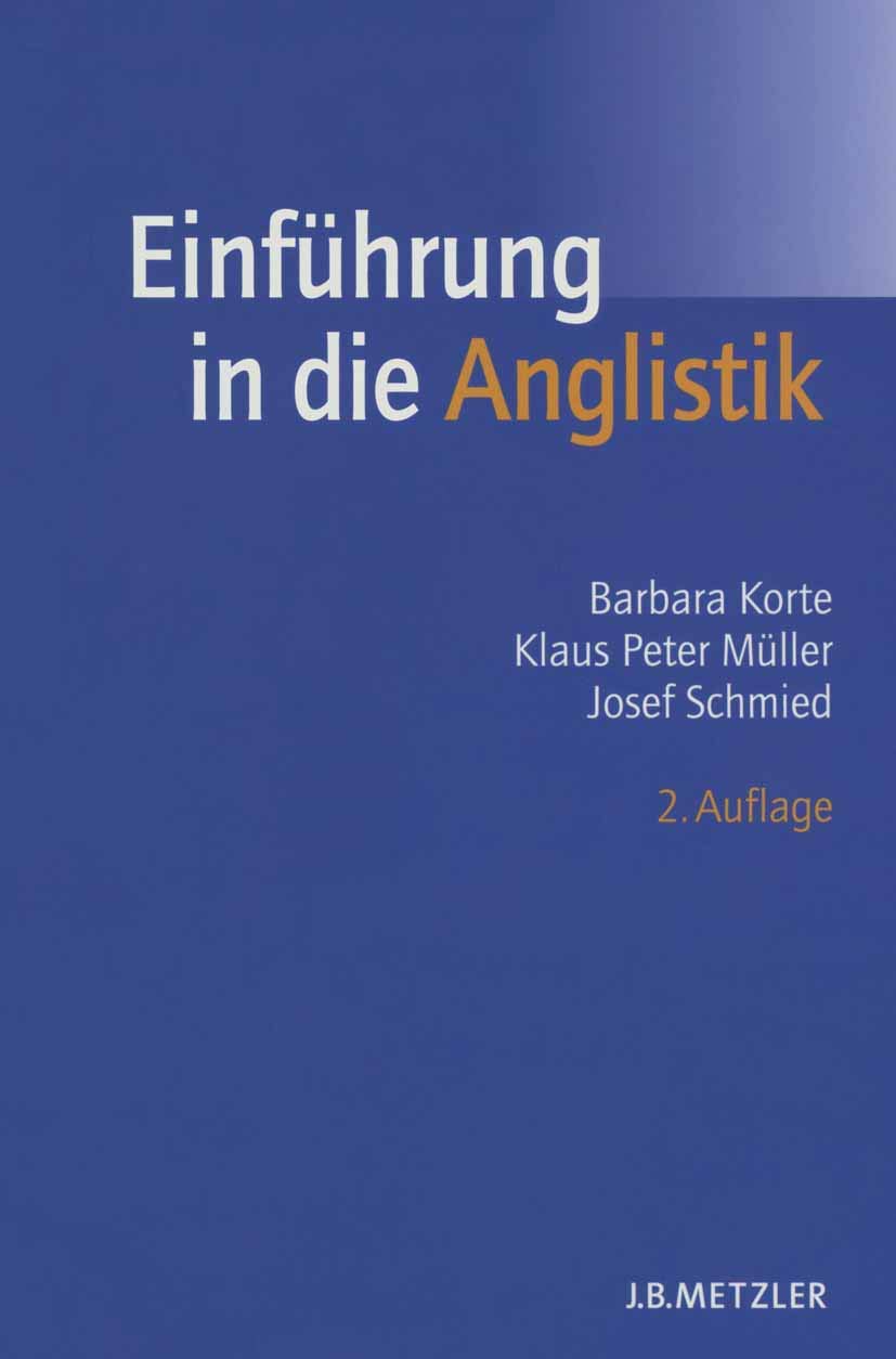 Einführung in die Anglistik Contemporary literature Books