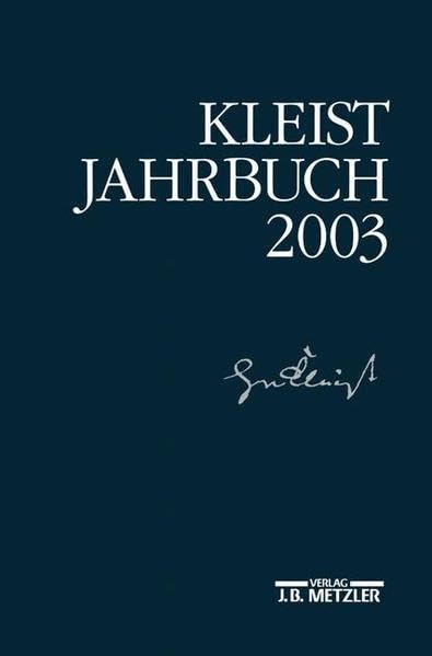 Product Image: Kleist-Jahrbuch: 2003