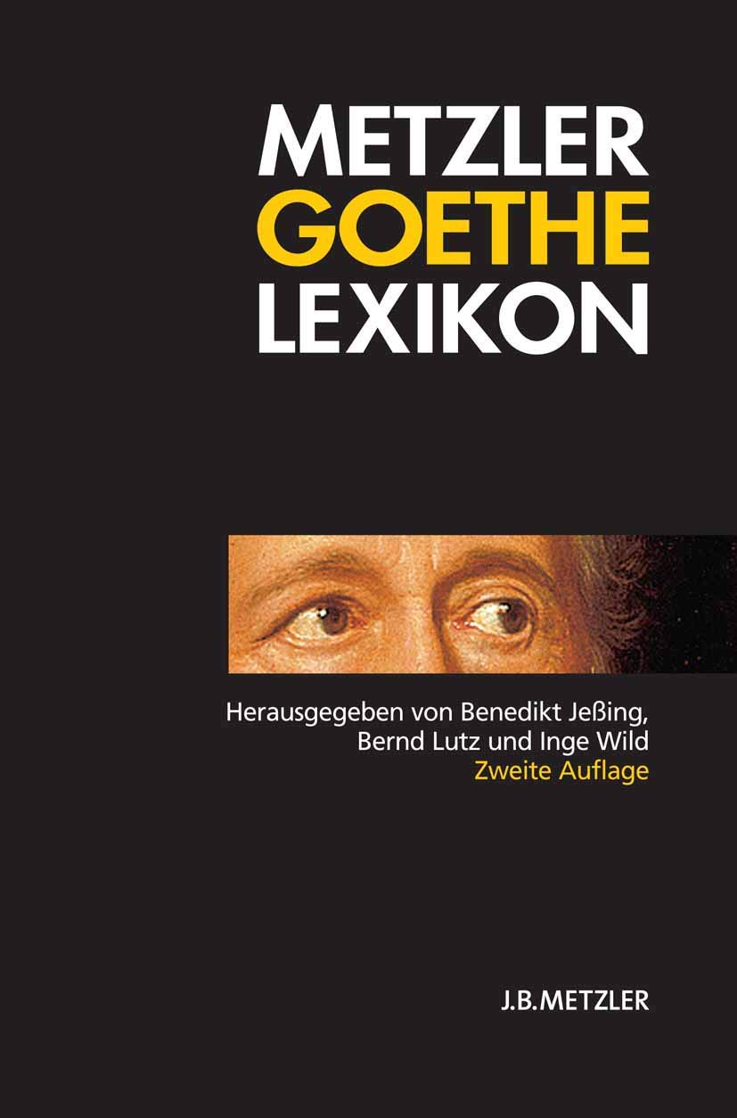 Product Image: Metzler Goethe Lexikon