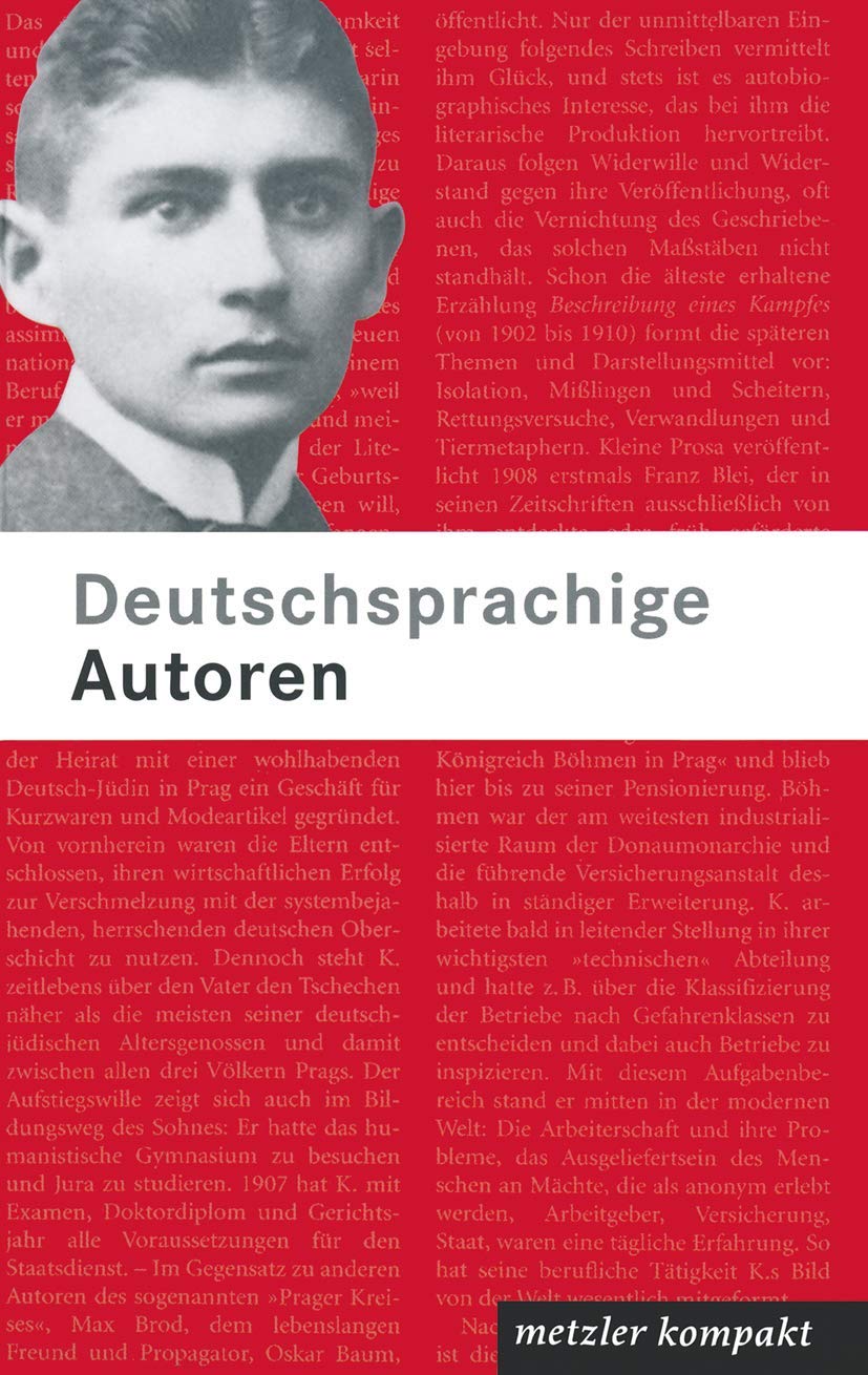 Deutschsprachige Autoren: metzler kompakt Contemporary literature