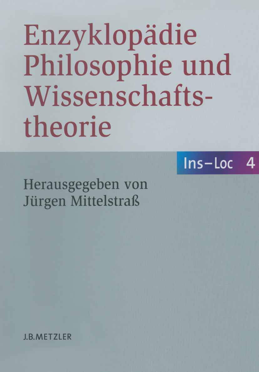 Enzyklopädie Philosophie und Wissenschaftstheorie Philosophy