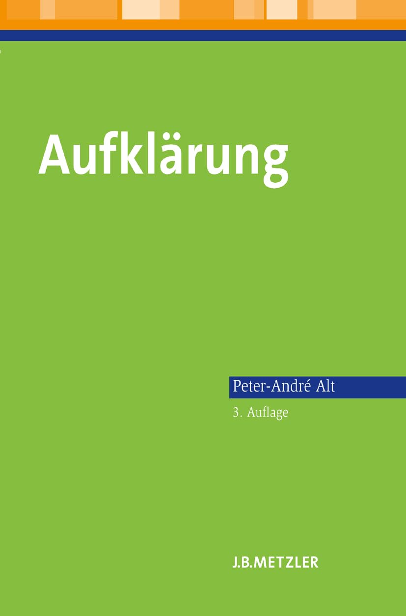 Aufklärung Contemporary literature