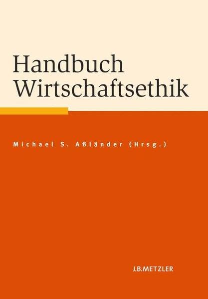 Product Image: Handbuch Wirtschaftsethik