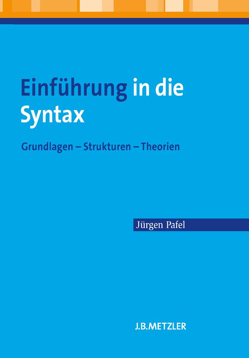 Einführung in die Syntax Social Sciences Books