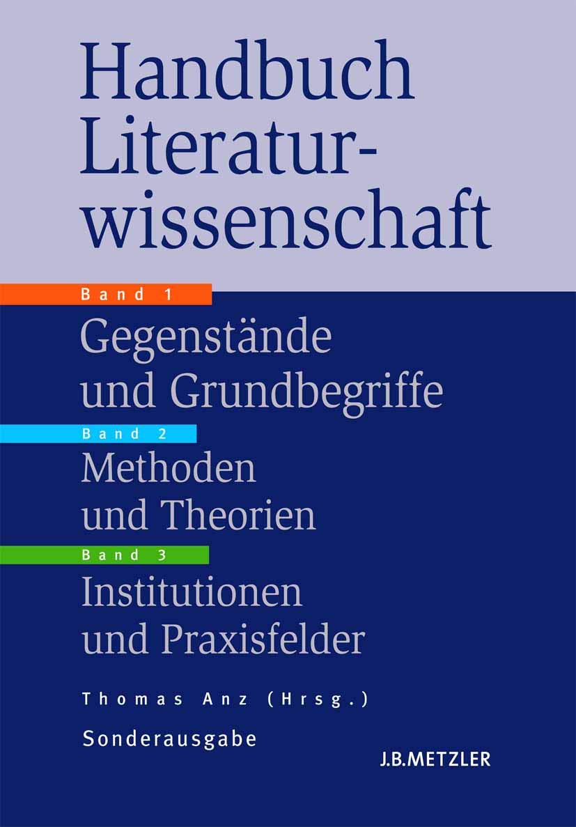 Handbuch Literaturwissenschaft. Sonderausgabe Contemporary literature
