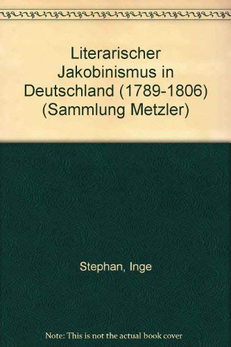 Literarischer Jakobinismus in Deutschland (1789-1806) Books
