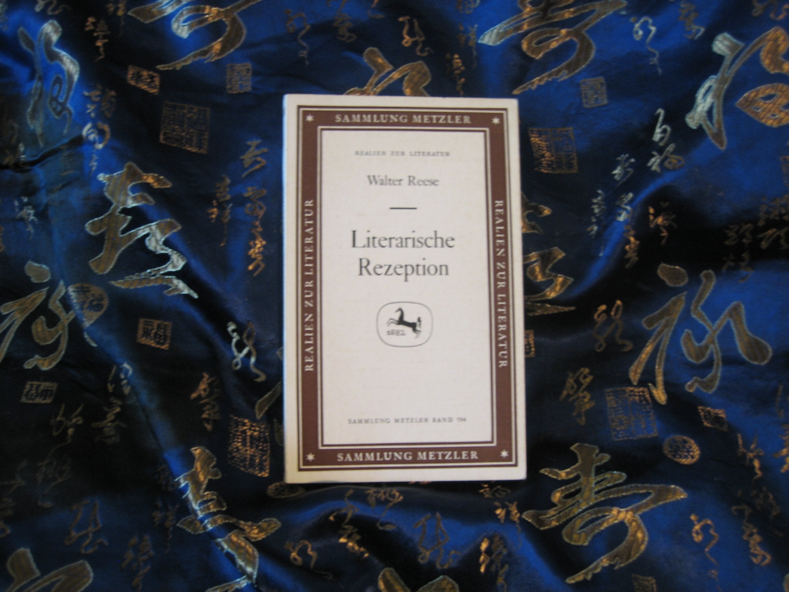 Literarische Rezeption (Sammlung Metzler) Professional & Reference Books