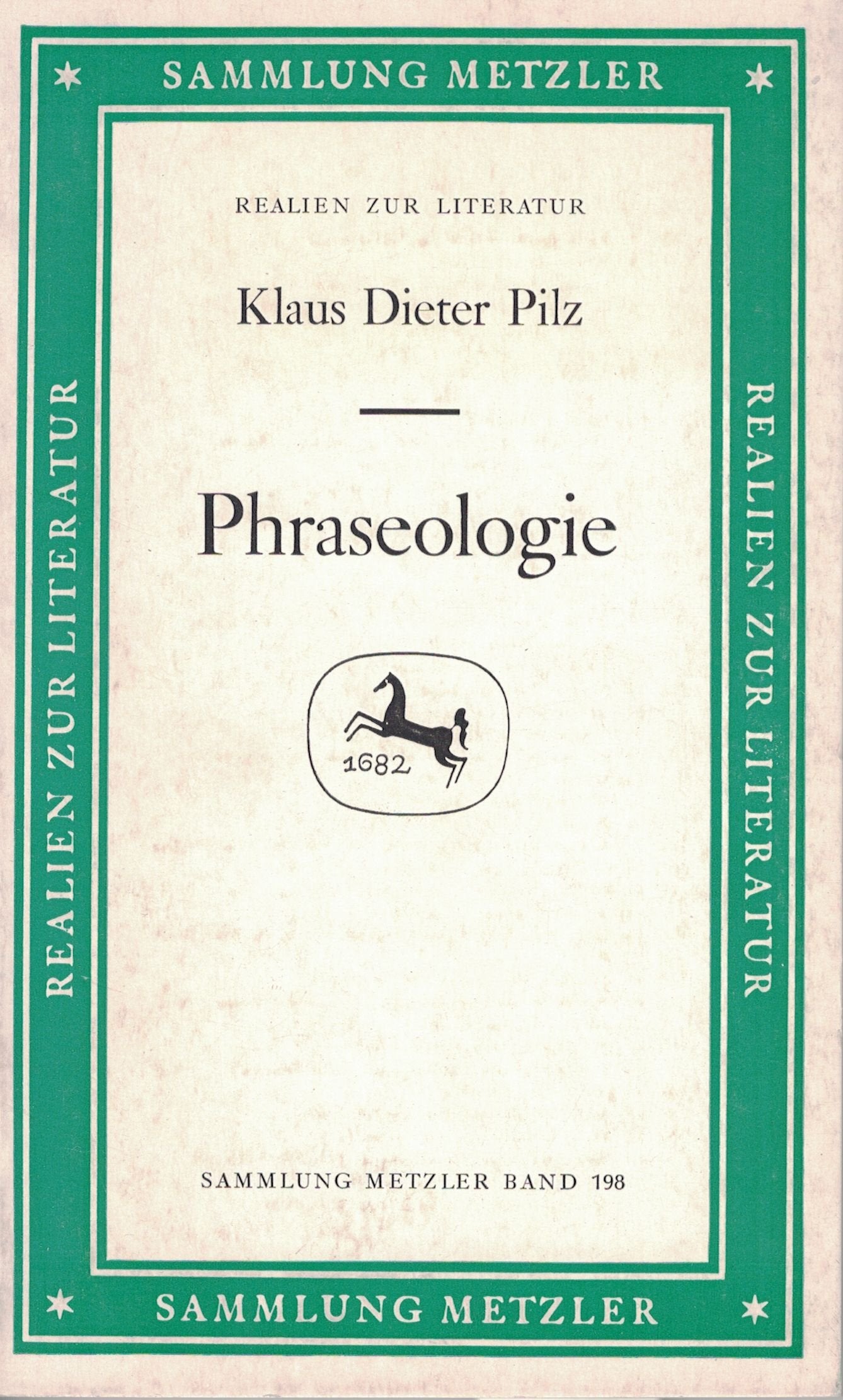 Phraseologie: Redensartenforschung (Abt. C, Sprachwissenschaft) (German Edition) book