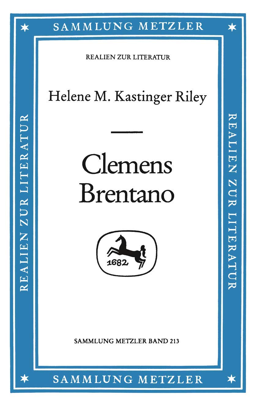 Clemens Brentano (Sammlung Metzler) Contemporary literature