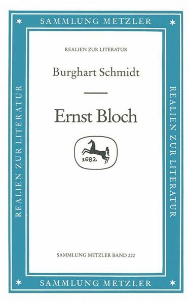 Ernst Bloch (Sammlung Metzler) Science Books