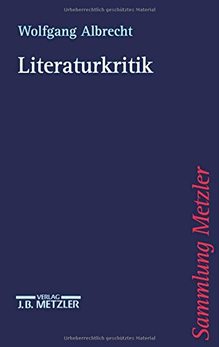 Literaturkritik Professional & Reference Books