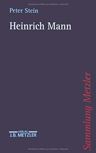 Heinrich Mann Professional & Reference Books