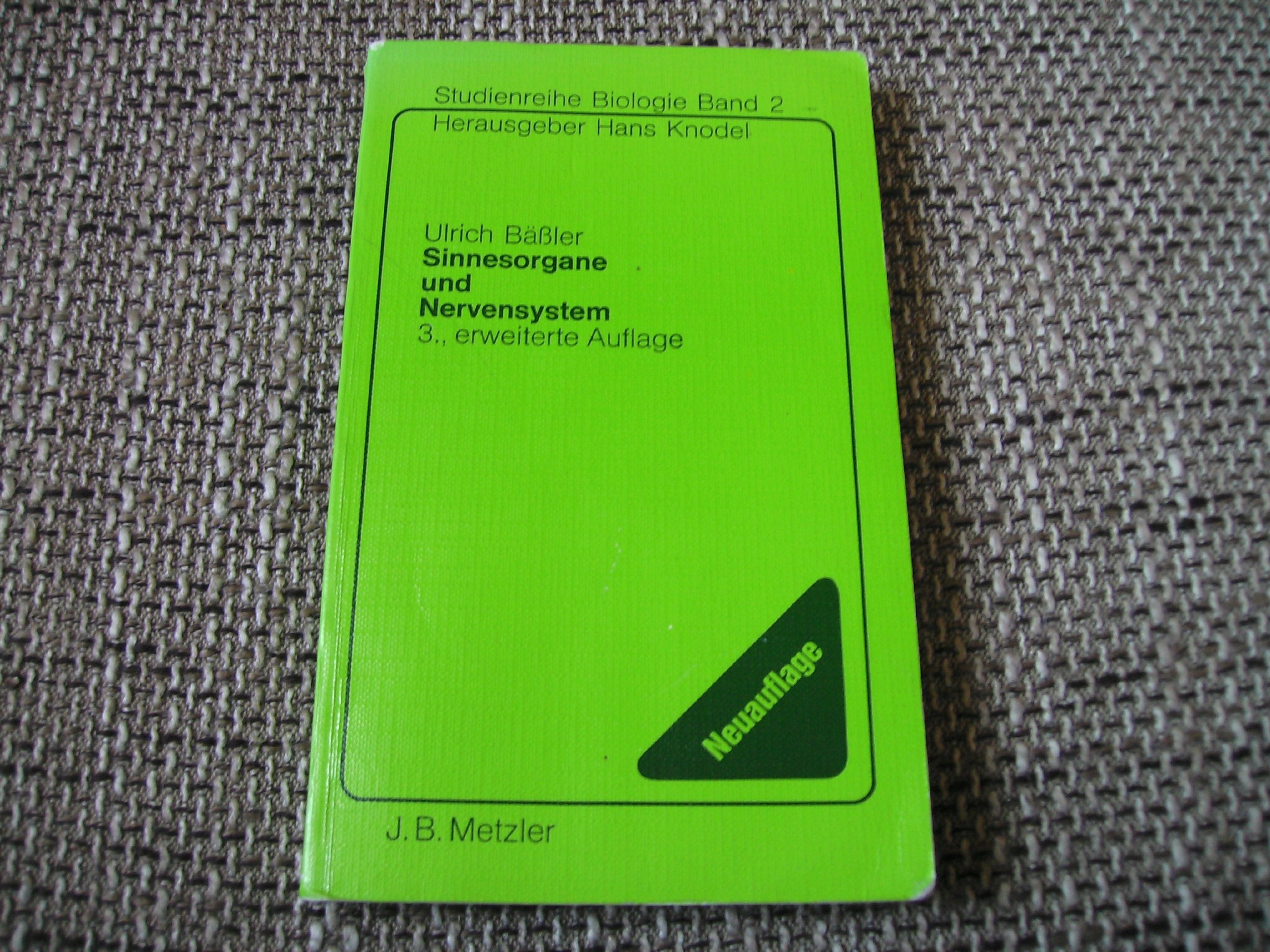 Product Image: Sinnesorgane und Nervensystem