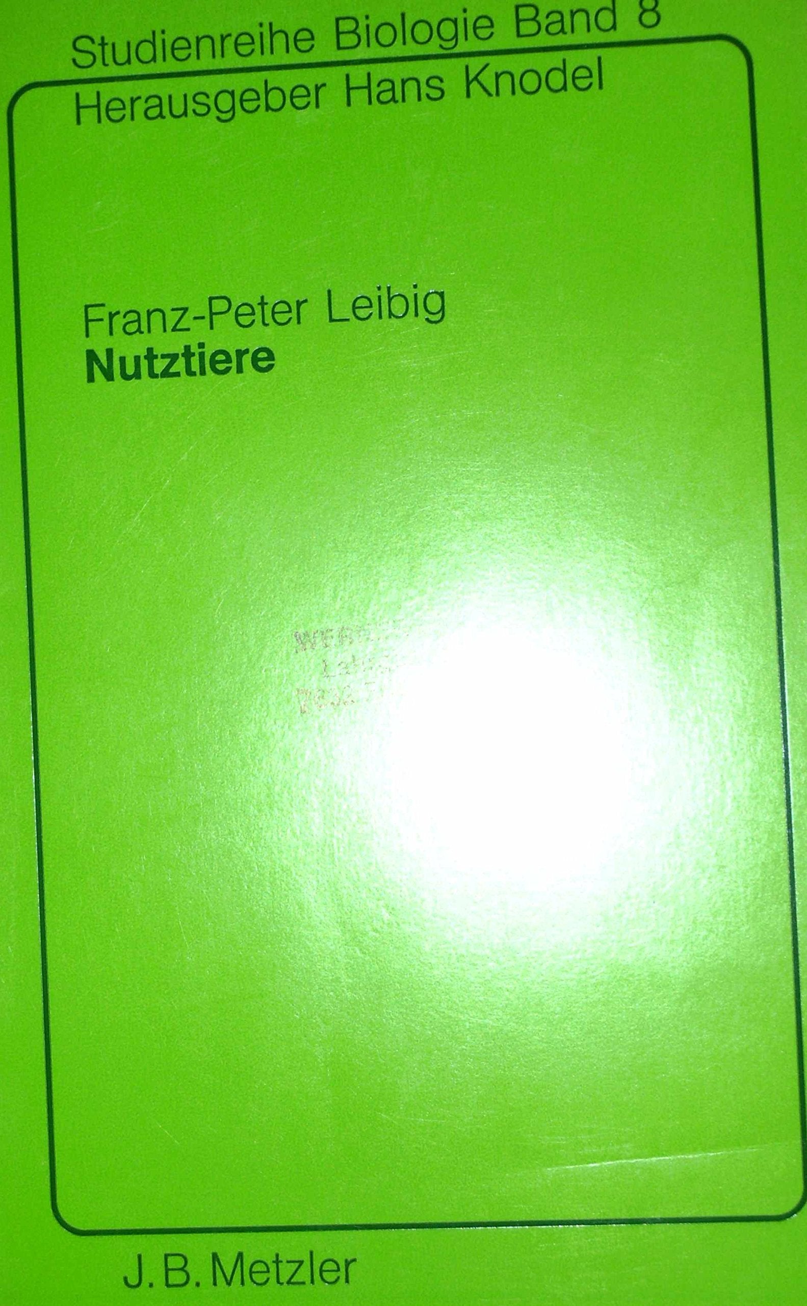 Nutztiere Natural Sciences