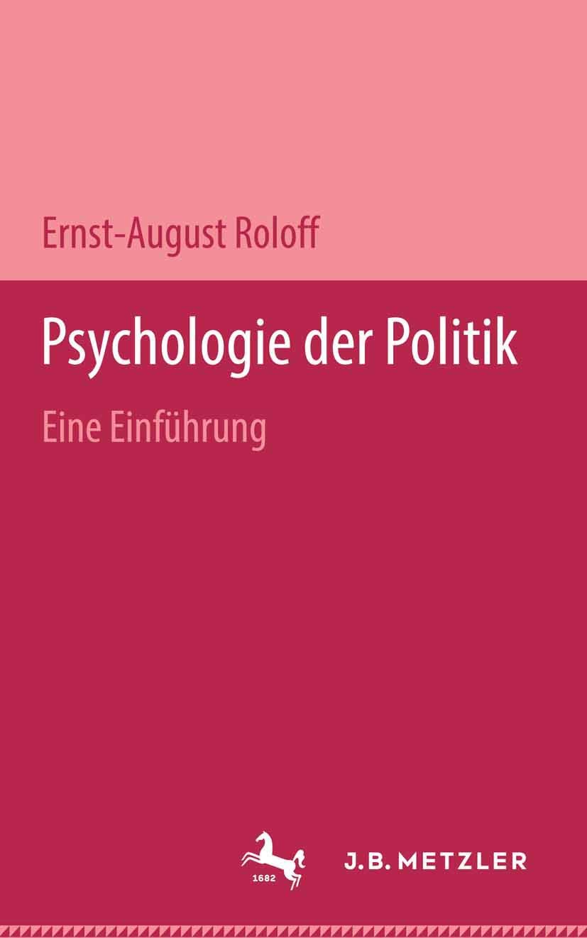 Psychologie der Politik: Eine Einführung Law