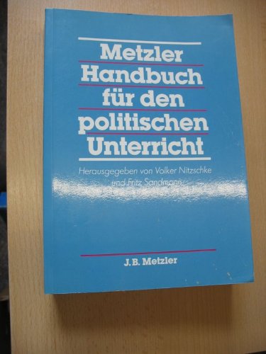 Metzler Handbuch für den politischen Unterricht Education & Training