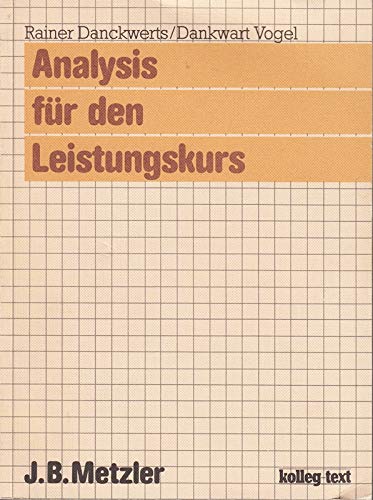 Analysis für den Leistungskurs. Schülerbuch Books