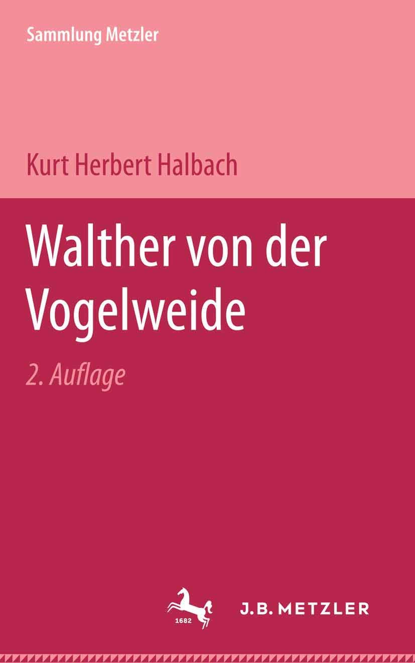 Product Image: Walther von der Vogelweide (Sammlung Metzler)