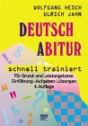 Deutsch Abitur schnell trainiert Learning & Reference