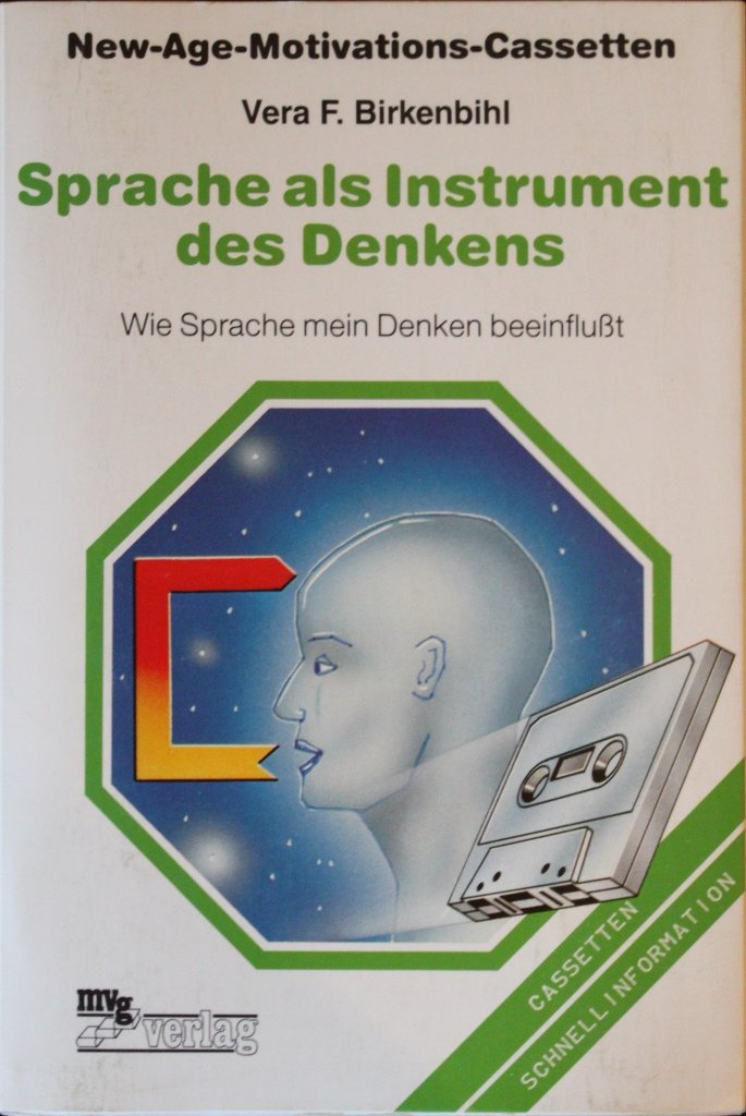 Sprache als Instrument des Denkens. Toncassette. Wie Sprache mein Denken beeinflußt Lifestyle