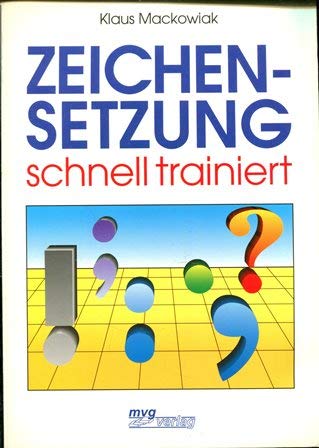 Product Image: Zeichensetzung schnell trainiert