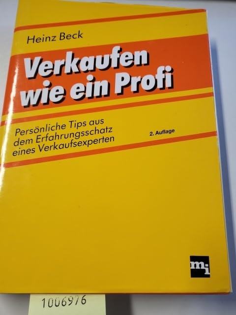 Verkaufen wie ein Profi Business, Finance & Career